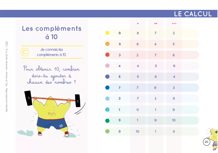 Livret Etoilium - Les notions essentielles de Français et Mathématiques de 5 à 8 ans