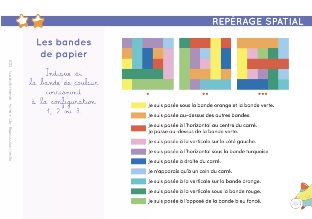 Livret Etoilium - Logique et Concentration de 6 à 11 ans