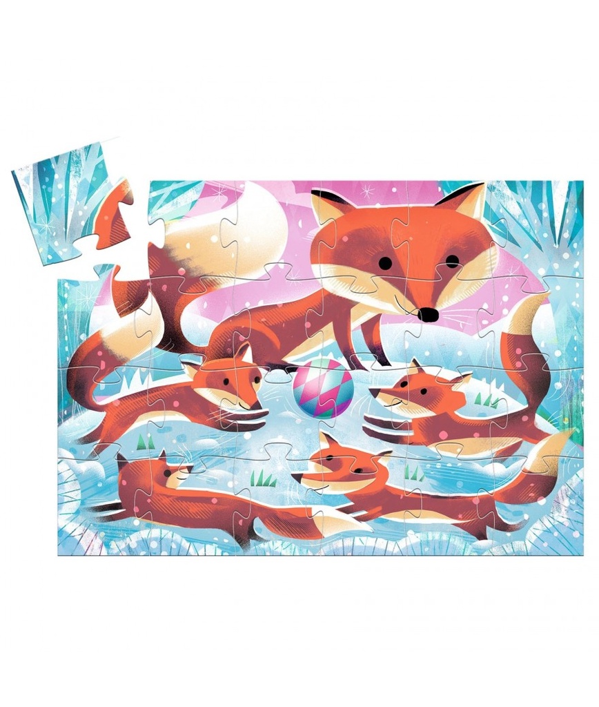 Ginger, petit renard Puzzle 24 pcs Djeco