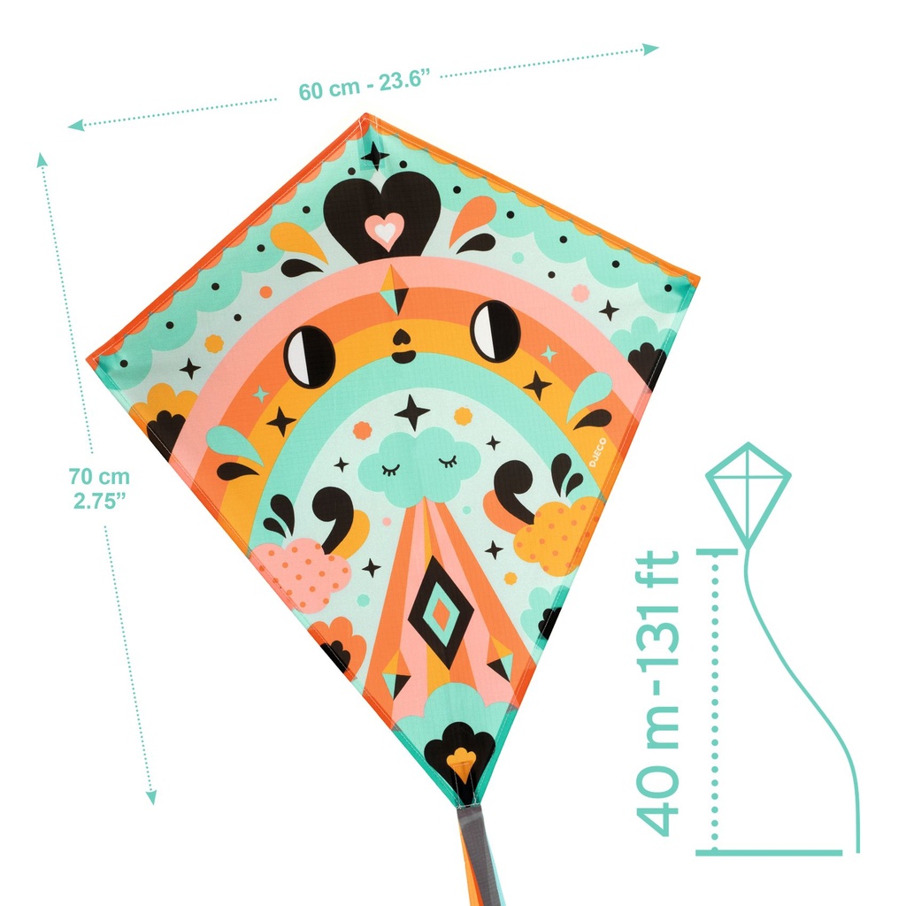 Cerf-volant Kawaii Djeco