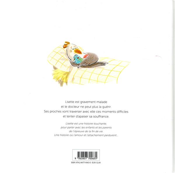 Lisette - La fin de vie racontée aux petits et aux grands