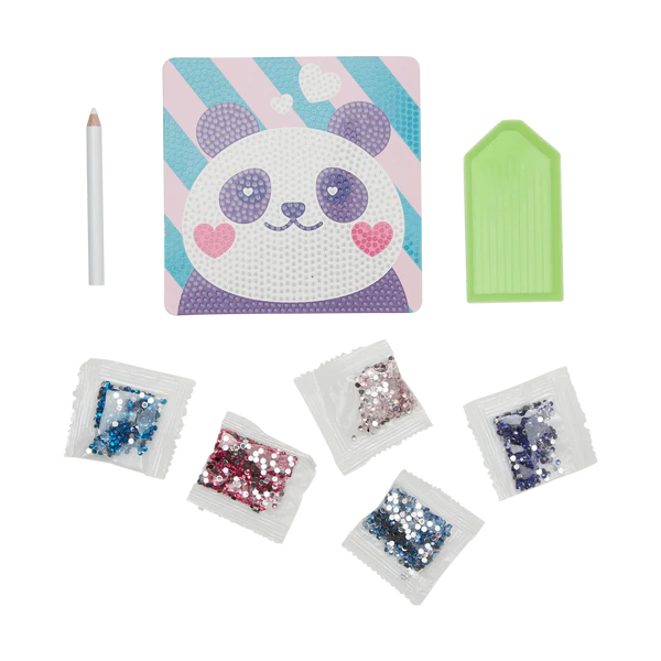 Razzle Dazzle DIY Mini Gem Art Kit - Pretty Panda - Ooly