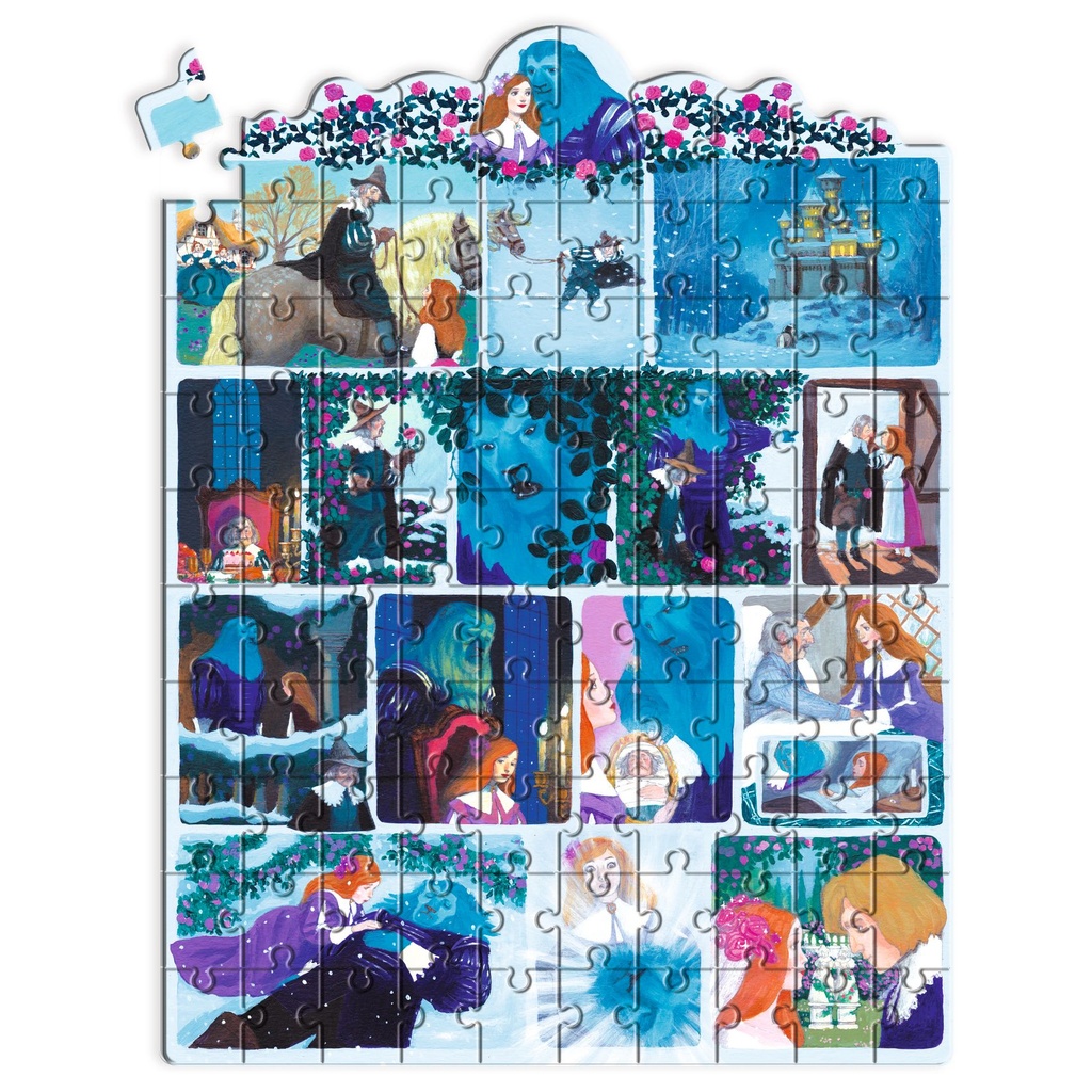 Puzzle La Belle et la Bête 100 pcs