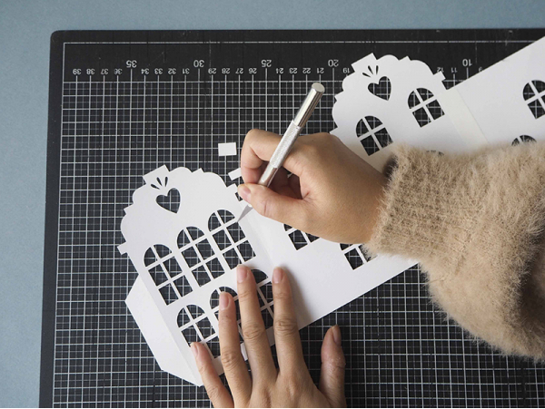 Mes photophores et cartes en kirigami