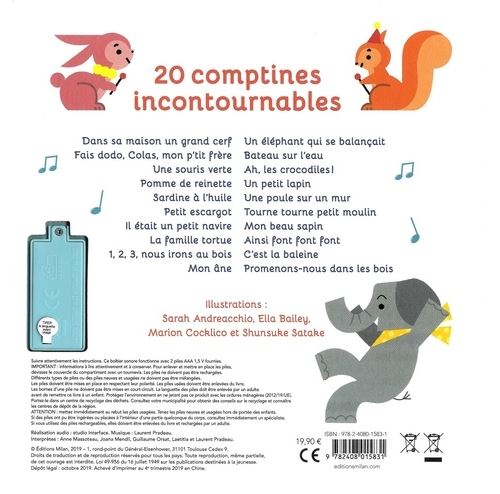 Mon premier recueil de comptines 