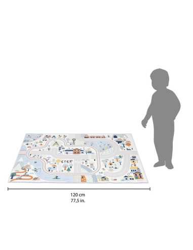 Tapis Vallée blanche Janod (Tapis circuit voitures)