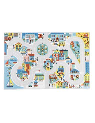 Tapis Ville Janod (Tapis circuit voitures)