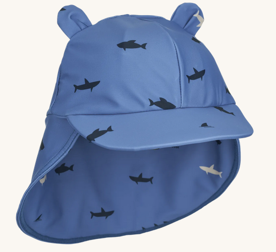  Senia Sun Hat Shark Riverside 9-12 mois Liewood