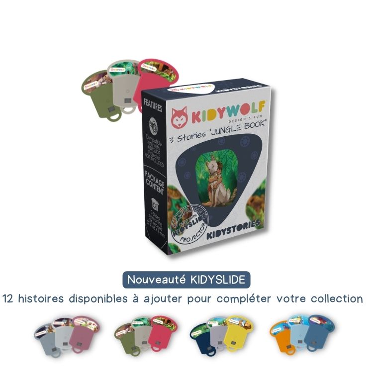 [KI-0323] 3 histoires Jungle Book KidyStories 