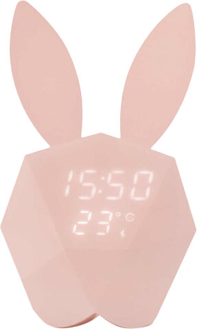Cutie Clock Connect Réveil Intelligent Rose