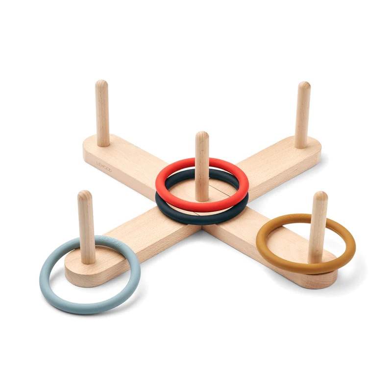  Ivan Ring Toss Game Sea Blue Multi Mix Liewood 