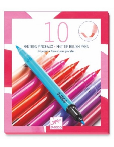 10 Feutres Pinceaux Sweet