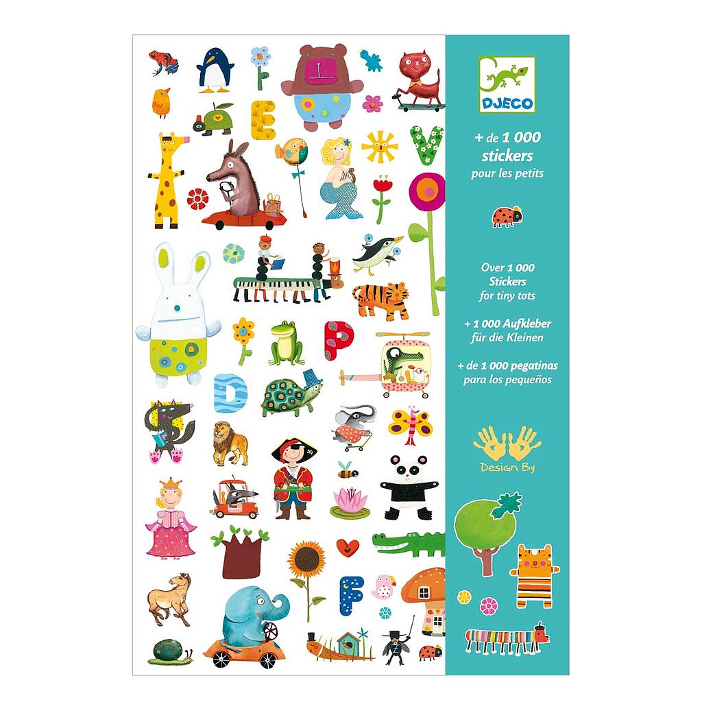 1000 stickers pour les petits