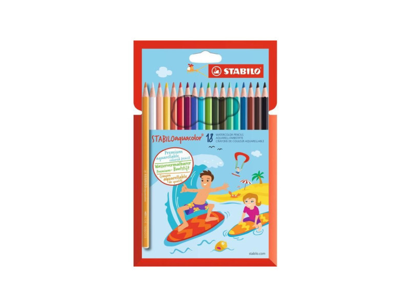 18 crayons aquarellables Stabilo
