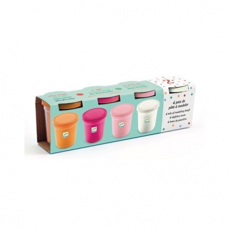 4 Pots de pâte à modeler Sweet