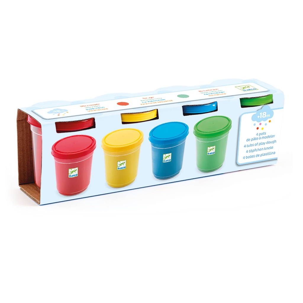 [DJ-7568] 4 pots de pâte à modeler