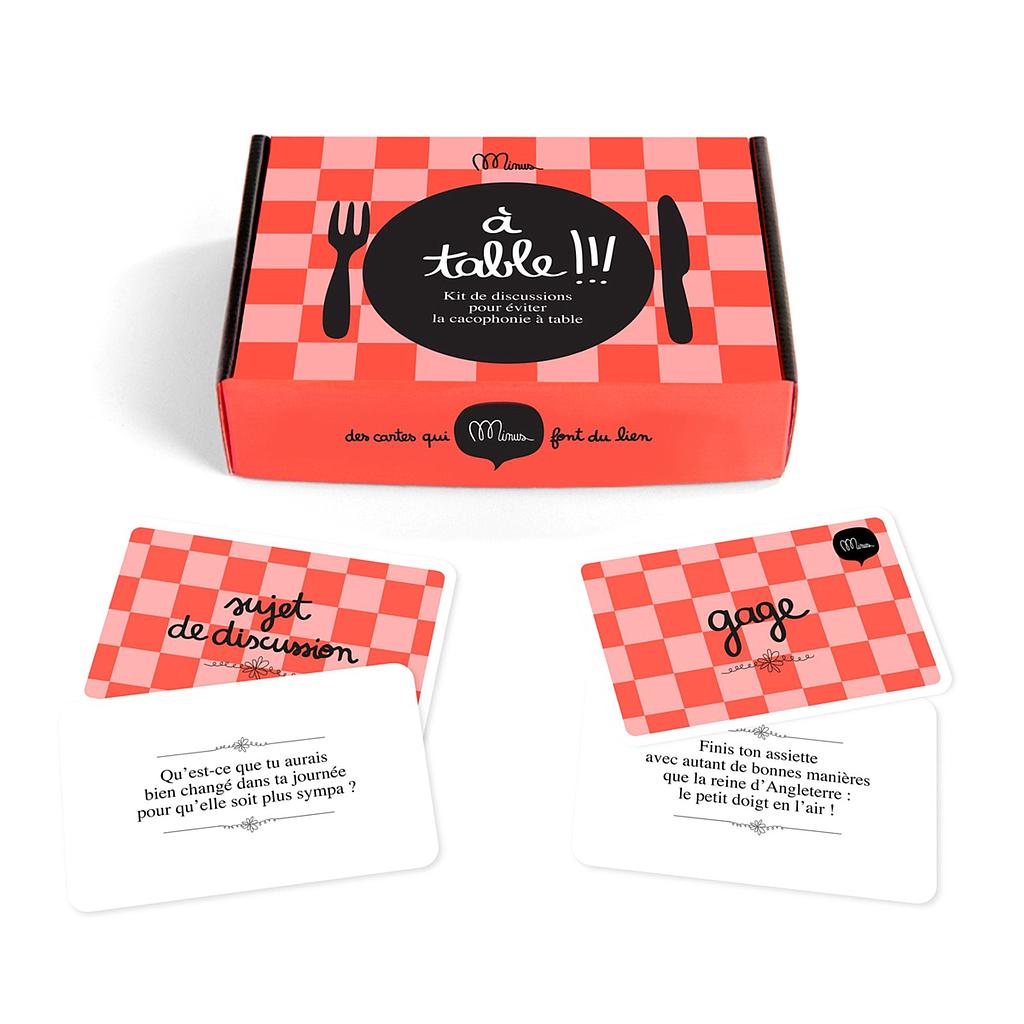 A table ! Kit de discussion - Minus