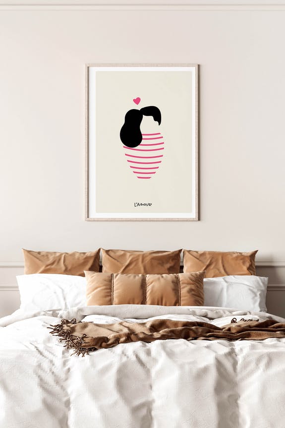 Affiche Amour A3 - Piplet Paper