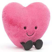 Amuseable Hot Pink Heart Jellycat