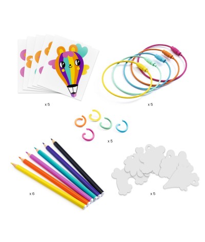 Artistic Plastic - Porte-clés Kawai Djeco