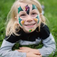 Autocollants pour le Visage Dragon