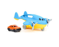 Avion Cargo Bleu et Mini Voiture