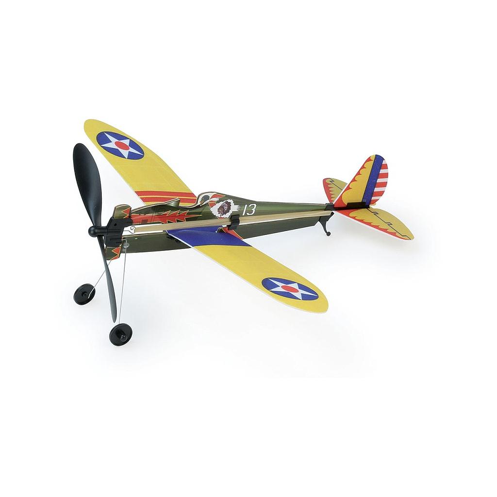 [VI-1138] Avion à élastique Boeing P-26