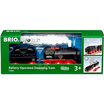 Battery-Operated Steaming Train Brio