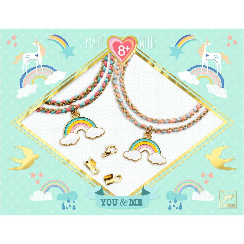 Bijoux You & Me Kumihimo Arc-en-ciel