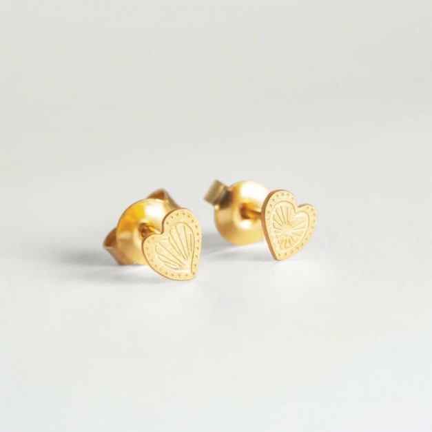 Boucles d'oreilles Cœurs Mexico Adorabili 