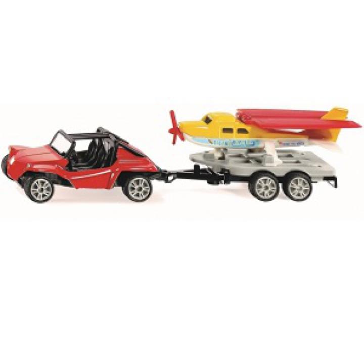 Buggy avec avion sportif Siku