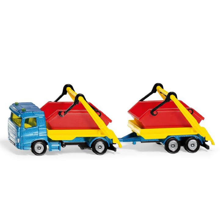 [SI-6952] Camion benne avec remorque Siku
