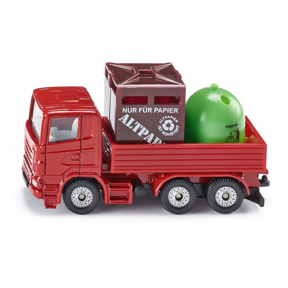 Camion de recyclage