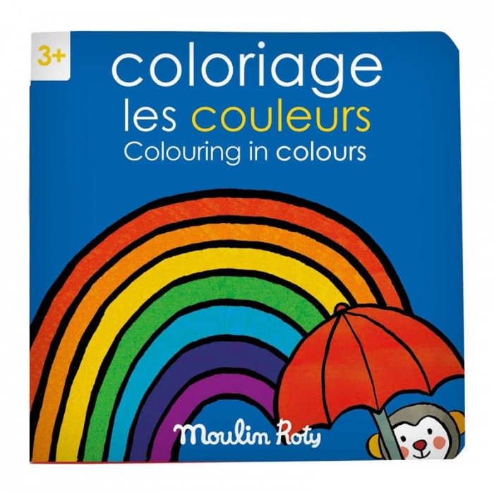 Carnet de coloriage Les couleurs Moulin Roty