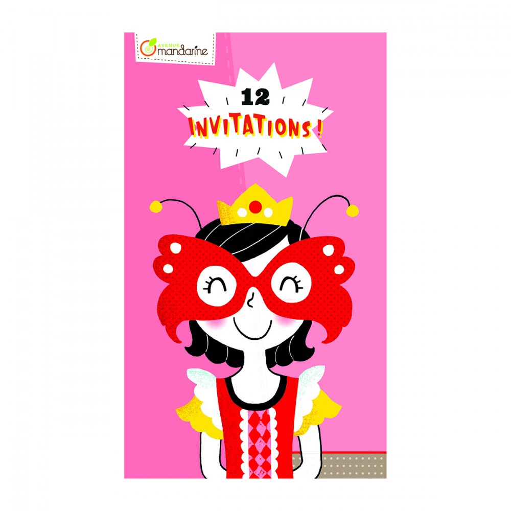 Cartes d'invitation, Princesses