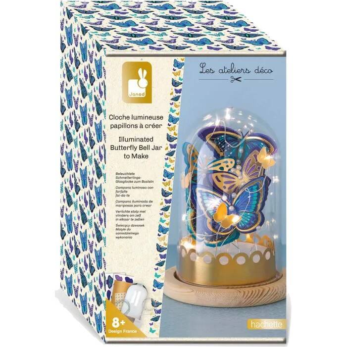 Cloche lumineuse Papillons à créer Janod
