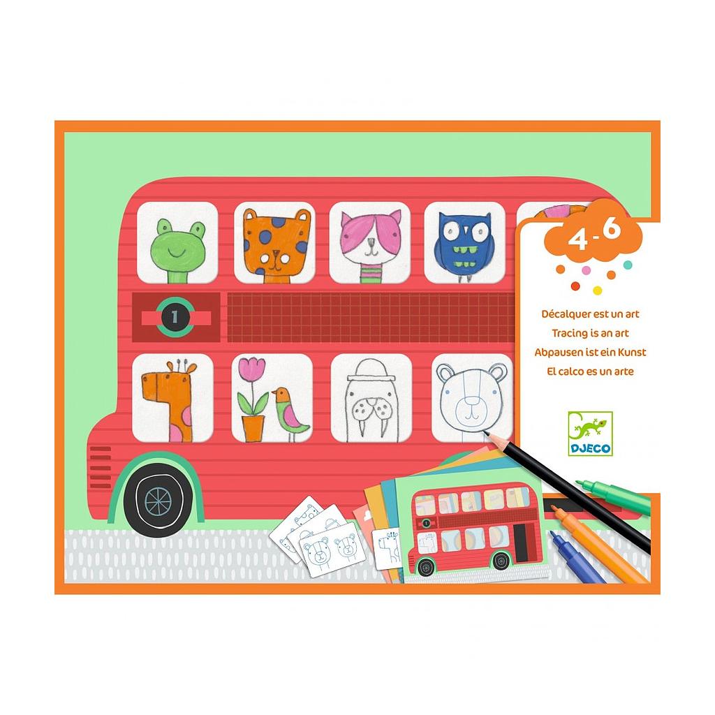 Coffret Décalquer est un  art Djeco