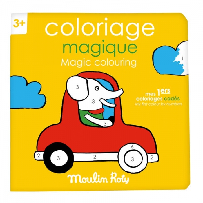 Coloriage Magique Mes 1ers coloriages codés Moulin Roty
