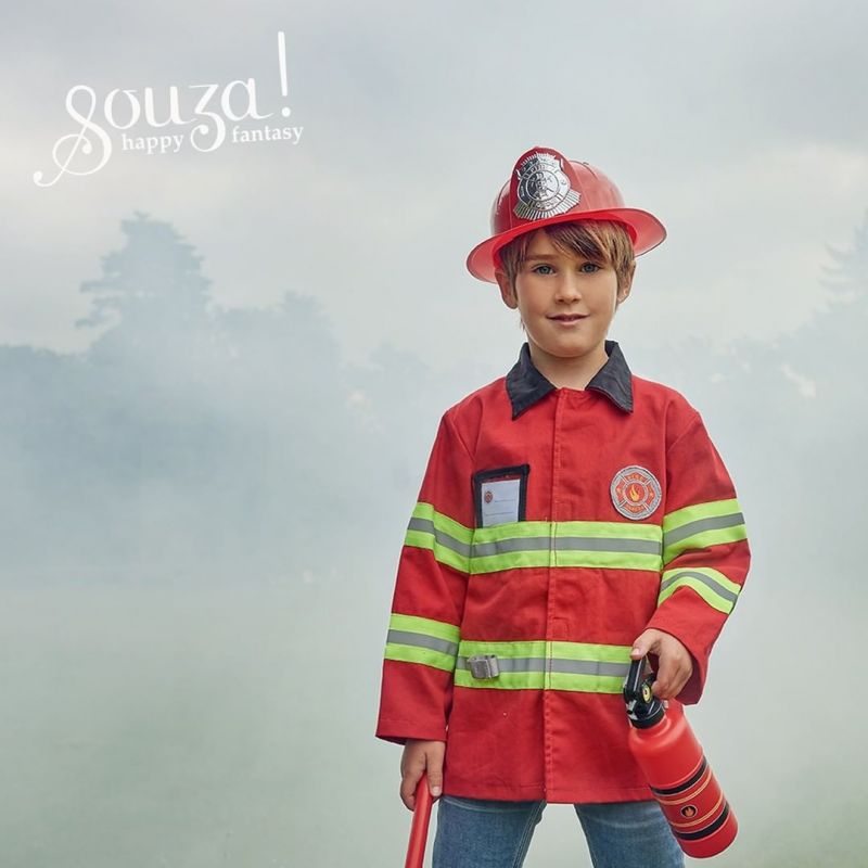 [SO-4437] Costume de Pompier & Accessoires 4-7 ans