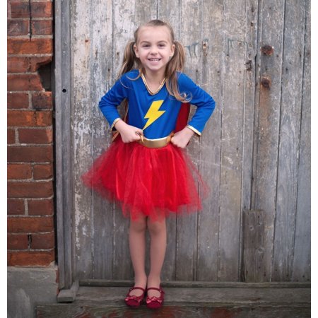 [GR-2859] Costume de Super-Héroïne 5-6 ans