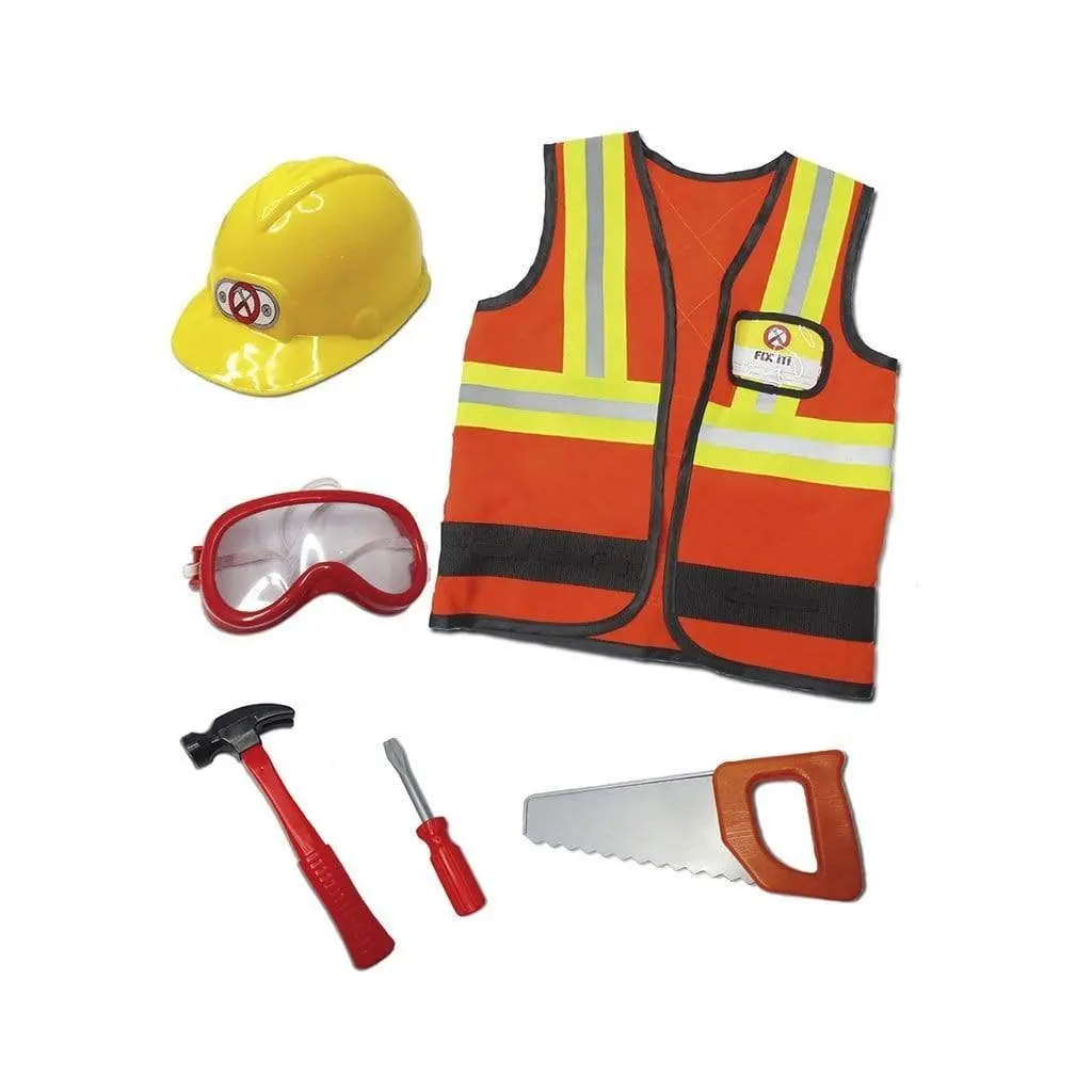 Déguisement de Chantier avec Accessoires Great Pretenders