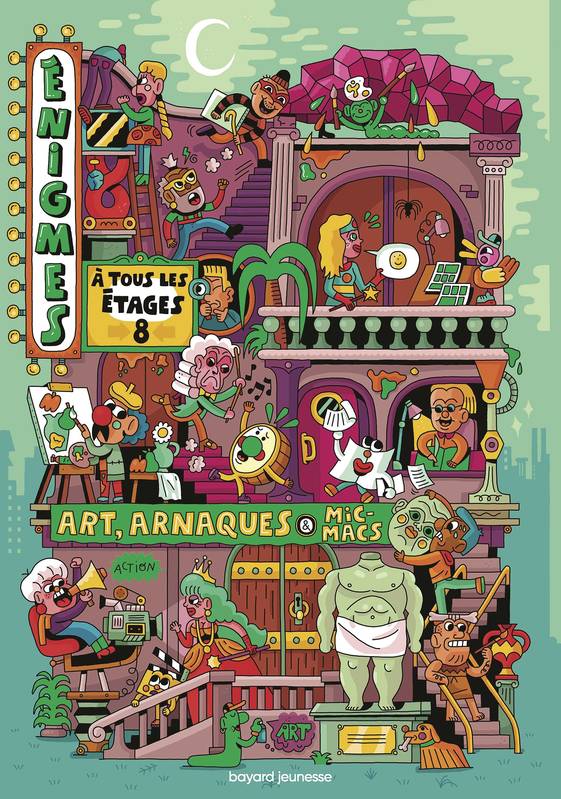 Enigmes à tous les étages T8