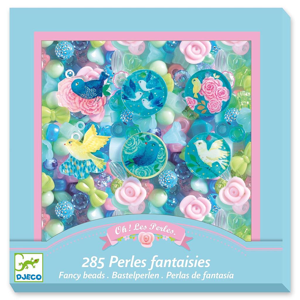 Foison de perles - Perles en bois oiseaux