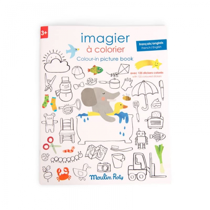 [MO-6116] Imagier Stickers Les Popipop