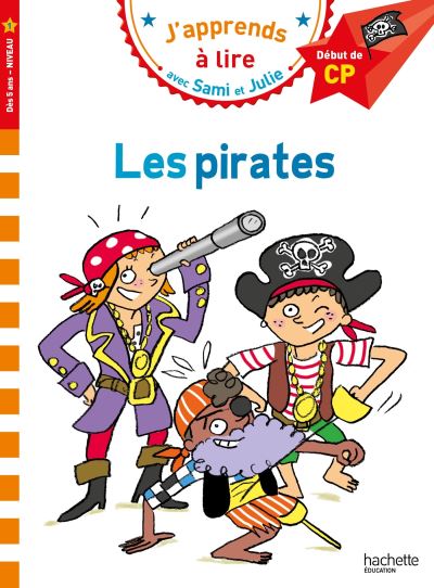 [HA-2965] J'apprends à lire avec Sami et Julie - Les pirates - Début de CP Niveau 1