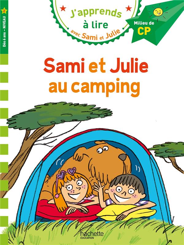 [HA-3101] J'apprends à lire avec Sami et Julie - Milieu de CP - Sami et Julie au camping