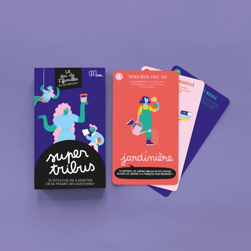 Jeu des 7 Familles Super Tribus - Minus
