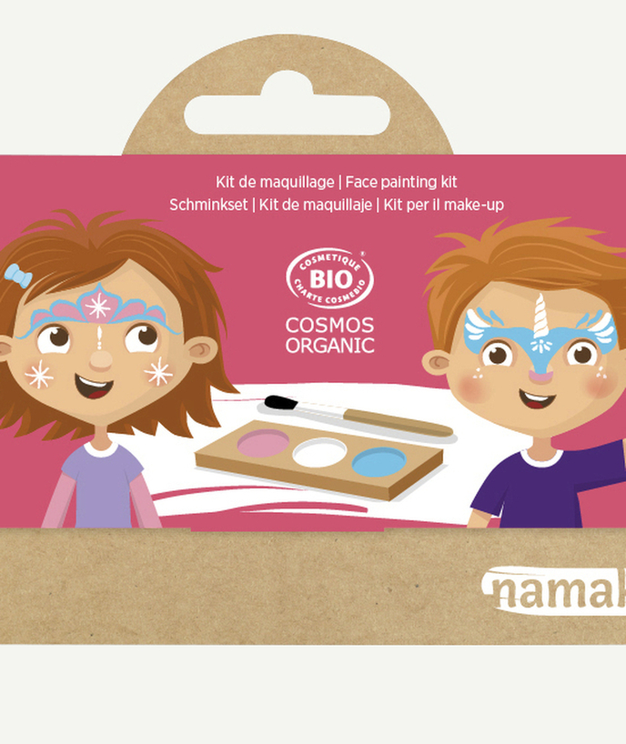 Kit de maquillage 3 couleurs Princesse et licorne