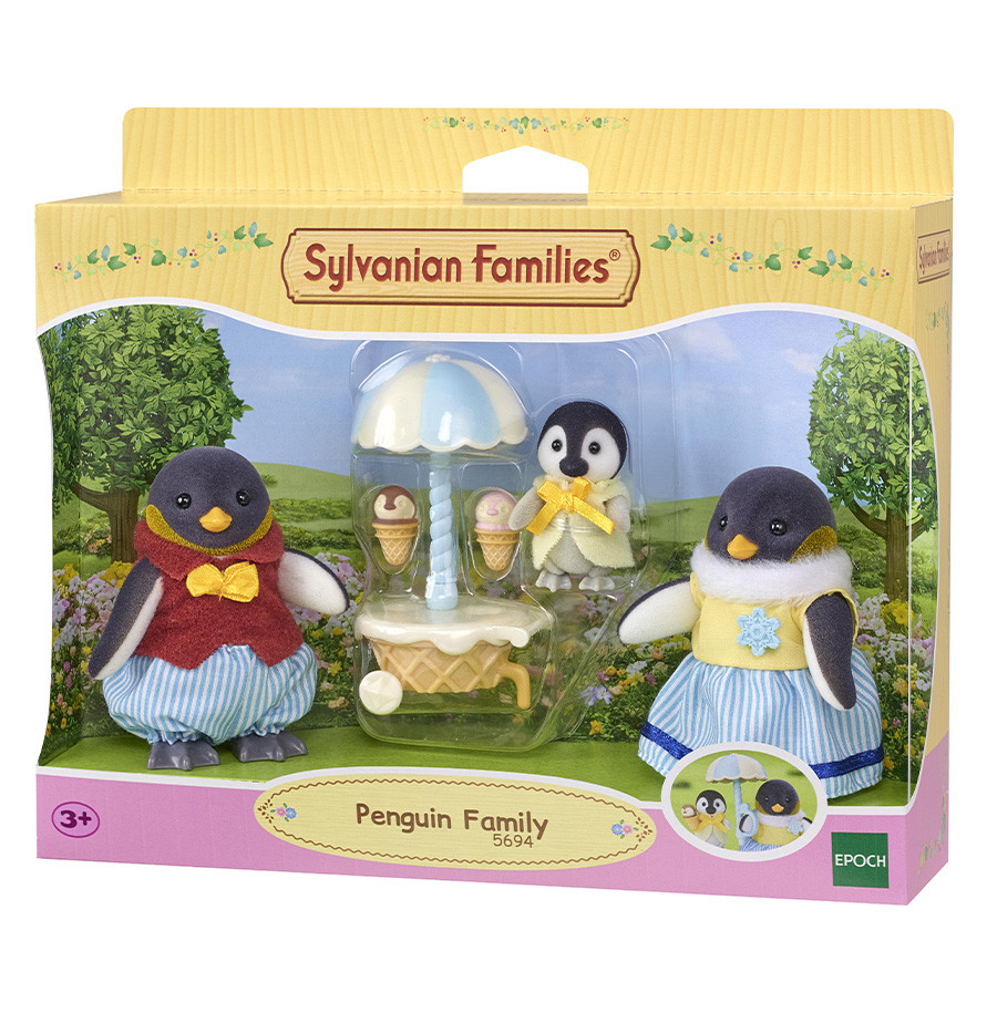 La famille Pingouin Sylvanian Families