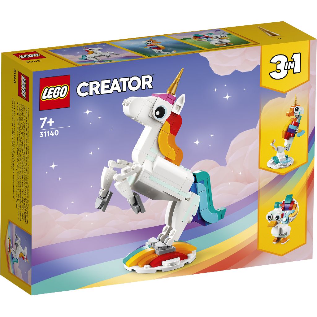 La licorne magique Lego creator
